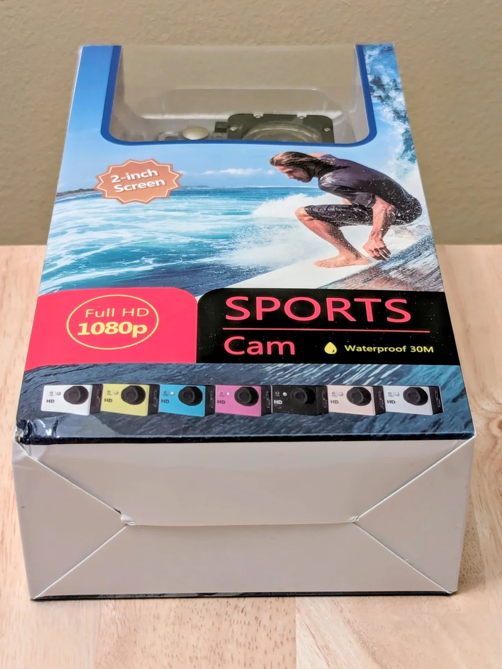 1080p Full HD Sports Action Camera Waterproof 30M 2